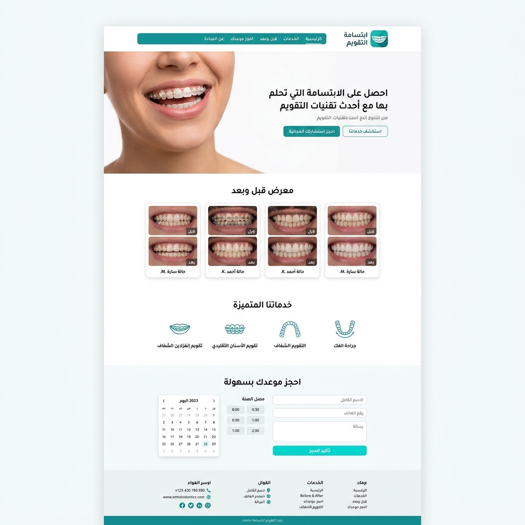 مركز تقويم الأسنان الحديث
